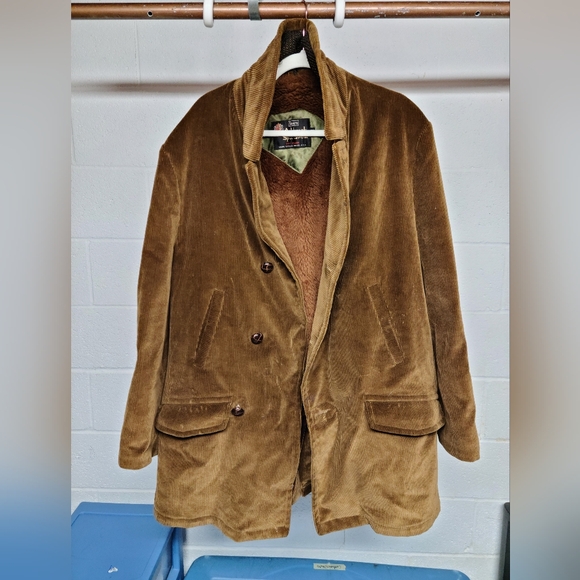 Sears Other - Vintage Oakbrook Sportswear Sears Corduroy Norfolk Jacket Coat 46 1970's